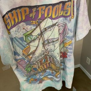 Authentic vintage ship of fools Grateful Dead tee